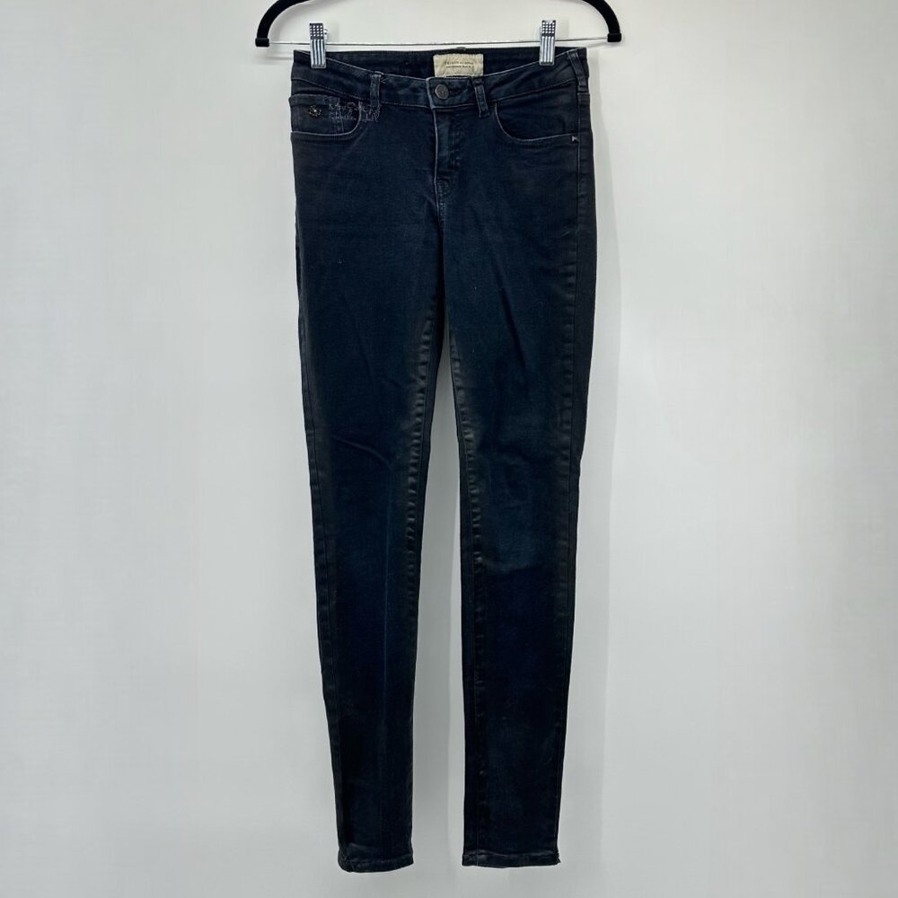 Maison Scotch Black Le Voyage Legging Jeans Size 26